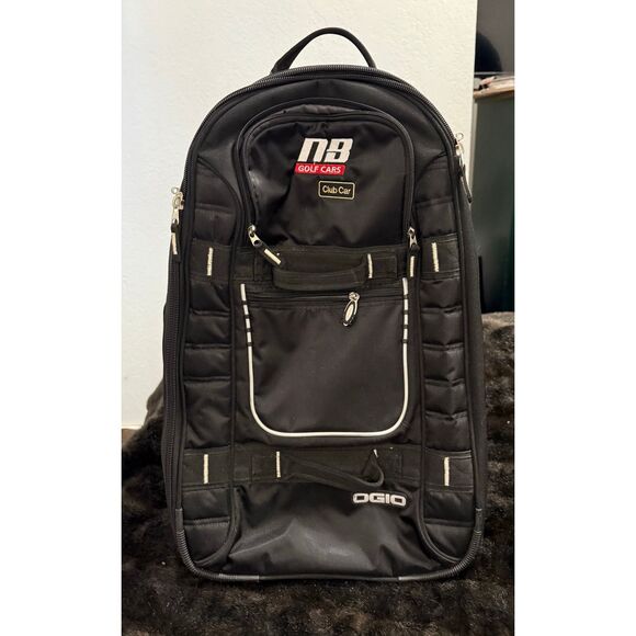 Ogio Pull-Through Rolling Wheeled Upright - Black NB golf carts